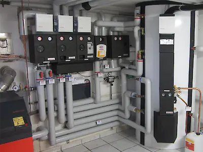 Hybridheizung Solar, Kamin, Öl